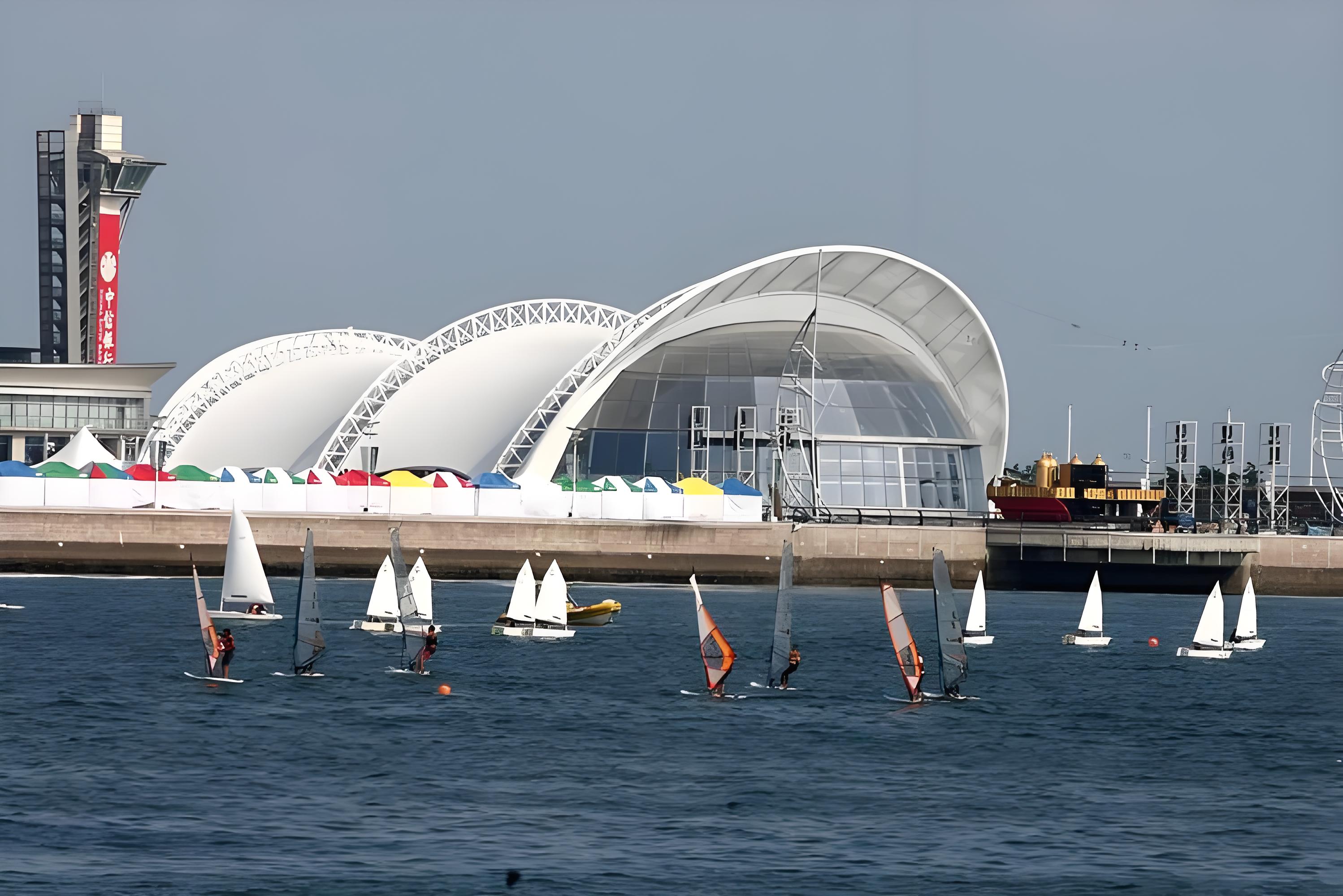 山东青岛 2008 奥林匹克帆船体育中心